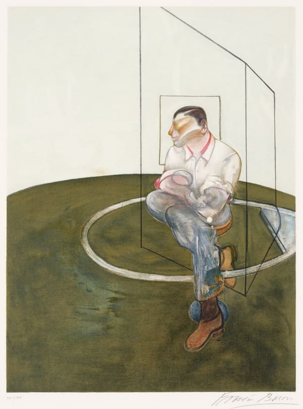 Francis Bacon, Etude Pour un Portrait de John Edwards, 1986