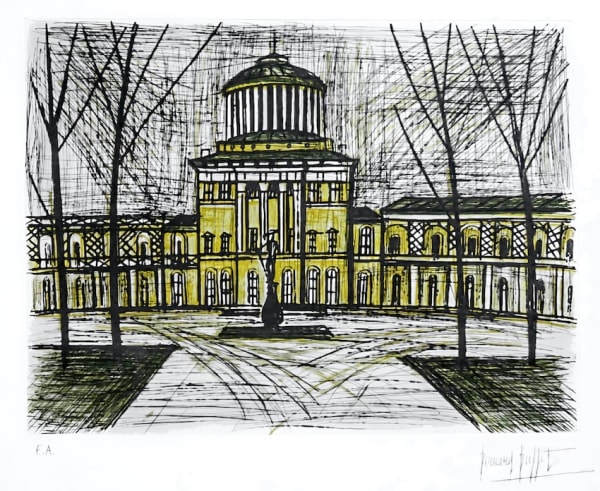 Bernard Buffet, Le Palais de Pavlovsk, 1990