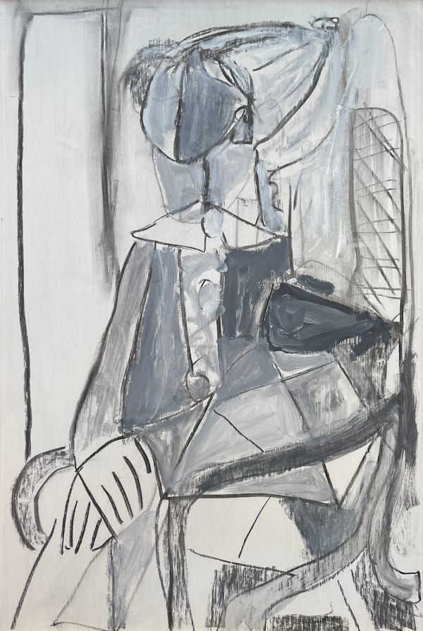 Lydia Corbett (née Sylvette David), Sitting in Contemplation