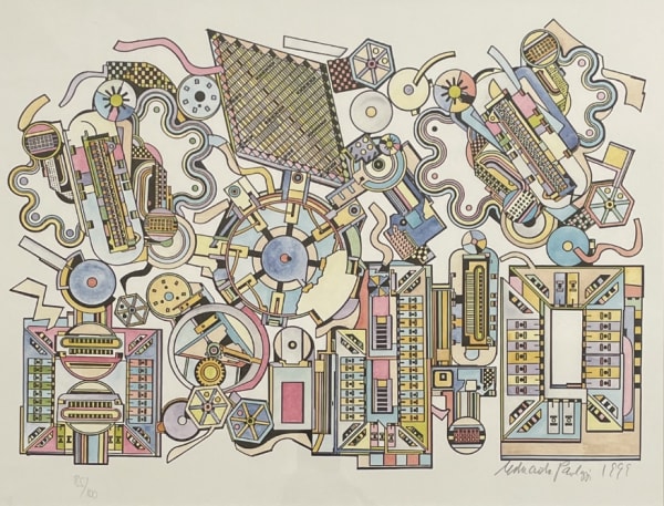 Eduardo Paolozzi Untitled, 1999 silkscreen on wove 62 x 51cm signed