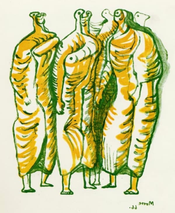 Henry Moore, Standing Figures 66, 1966