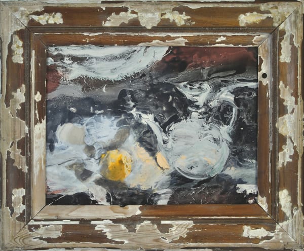 Chloe Holt Verre De Fougére oil, mixed media and gesso on board 34 x 46cm