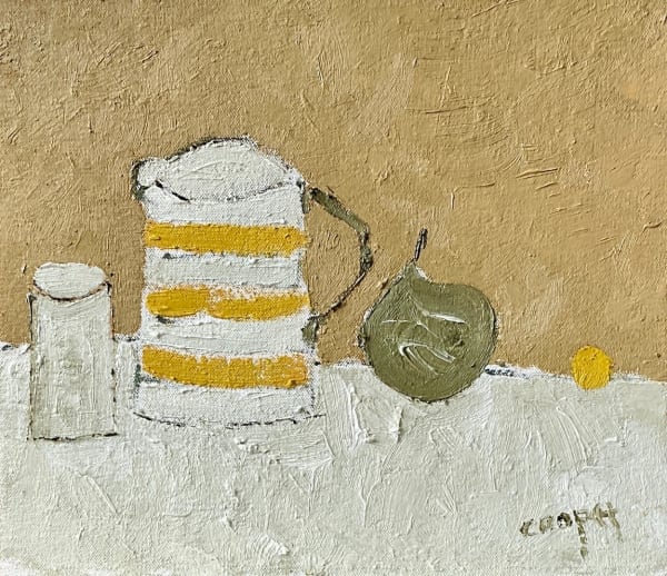 Julia Cooper Vanilla oil on canvas on board 20 x 23cm