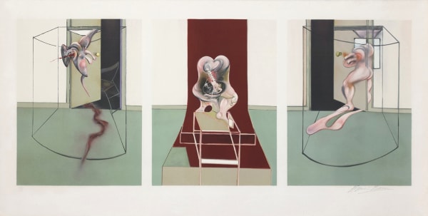 Francis Bacon, Triptych Inspired by Oresteia of Aeschylus