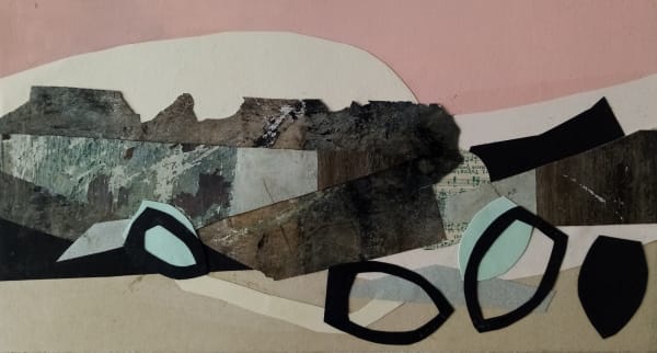 Nicky Knowles RWA, Cornish Rocks with Boats II