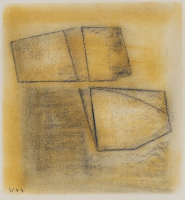 George Dannatt, Relating Images on Fleeting Yellow, 1994