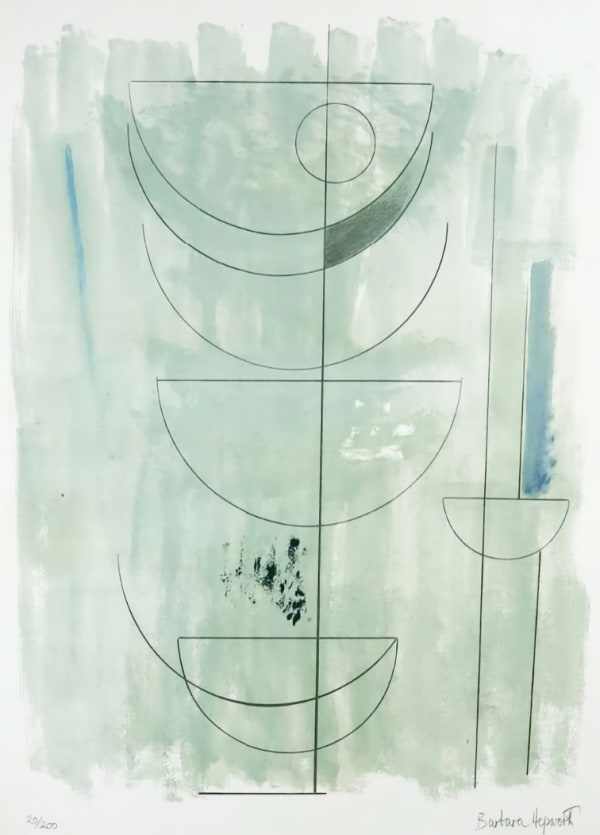 Barbara Hepworth, Green Man, 1972