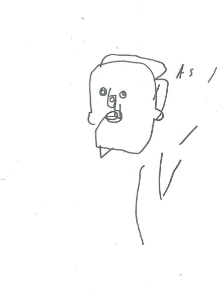 Jean-Michel Basquiat, Untitled (Simple Man), 1980