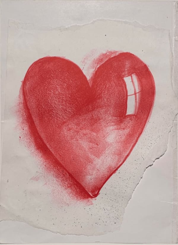 Jim Dine, Heart, 1985