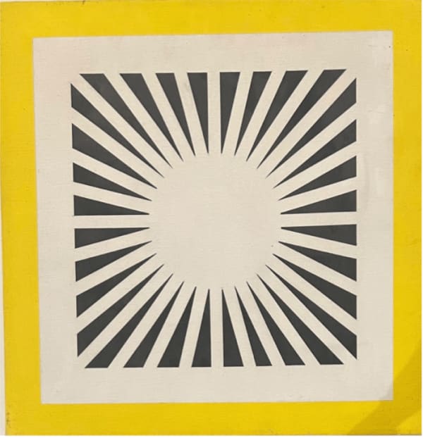 Arnold Alfred Schmidt, Echo Squared with White, 1965