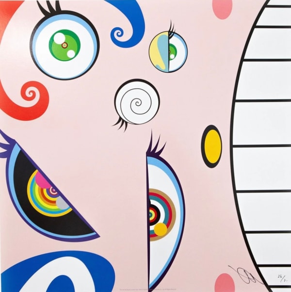 Takashi Murakami, Untitled IX from We Are the Square Jocular Clan, 2018
