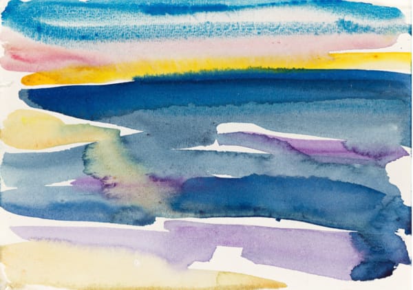 Mary Abbott, Untitled (Sky Study, 1 am), 1988