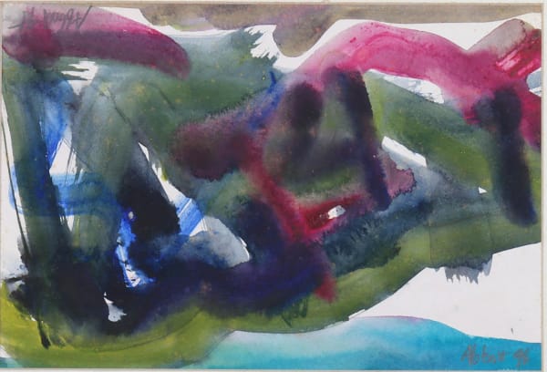 Mary Abbott, Untitled (Abstract Landscape), 1998