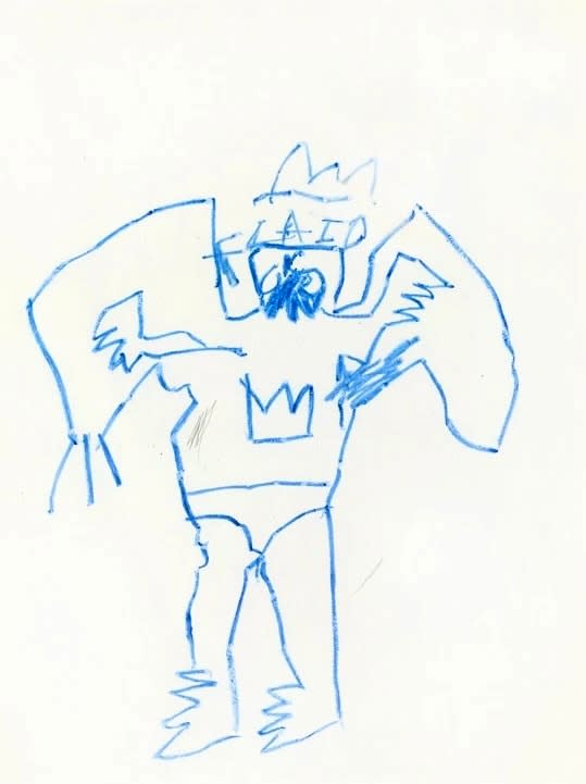 Jean-Michel Basquiat, Untitled (Flaid), 1984