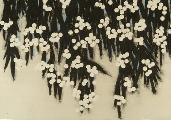 Donald Sultan Mimosas, 2008 Screenprint 27.5 x 39.5"