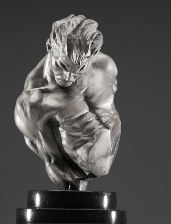 Gymnast Bust, Platinum