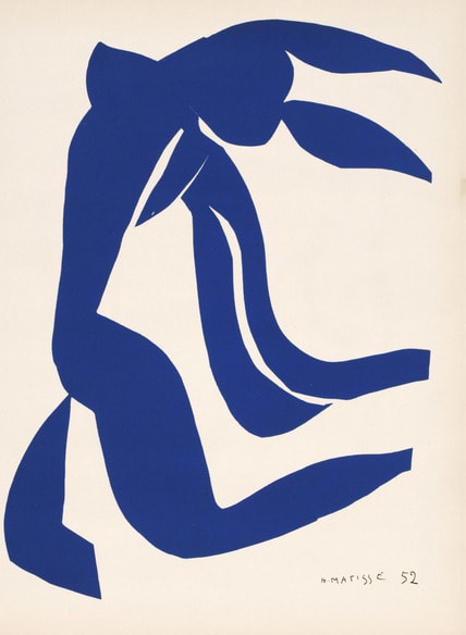 Henri Matisse La Danse - La Chevelure, 1952 Color lithograph 14 x 10.25"