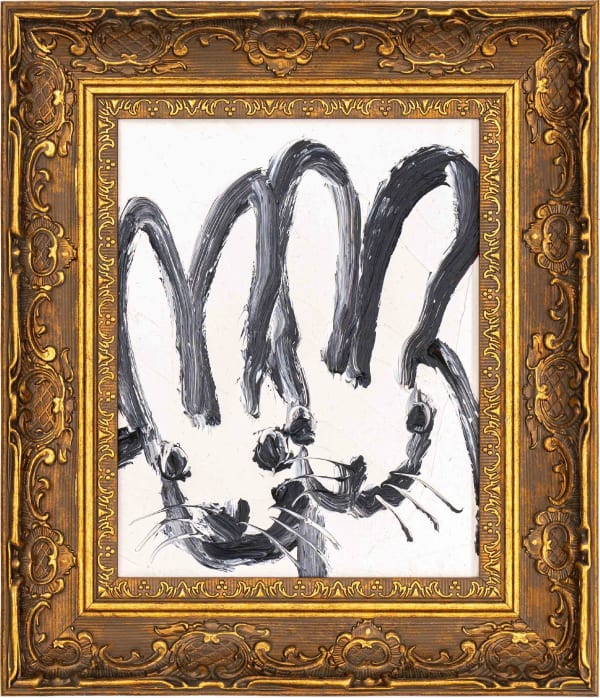 Hunt Slonem Pixie & Barnaby, 2025 Oil on wood 10 x 8"