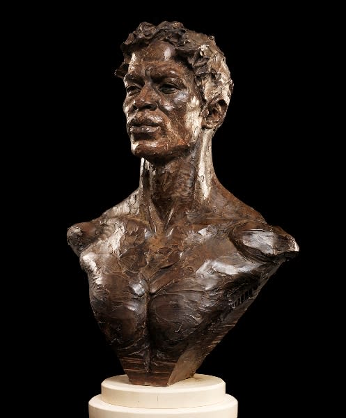 Carlos Acosta Bust, Life Size