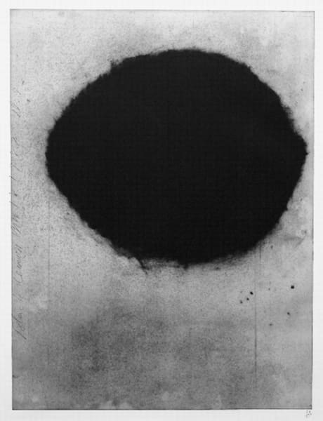 Donald Sultan Untitled, from Brooklyn Academy of Music 125th Anniversary Portfolio, 1986-1987 Aquatint 33.75 x 29.12"