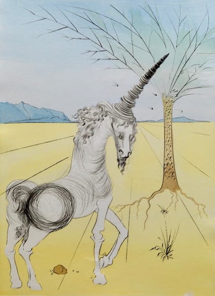 Salvador Dali Joseph (Twelve Tribes of Israel), 1973 Color etching 25.5 x 19.75"