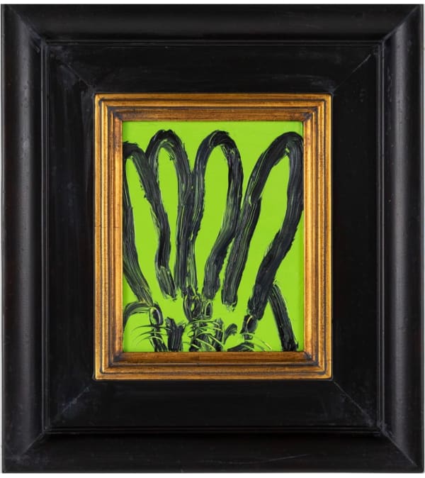 Hunt Slonem, Green Pasture, 2022