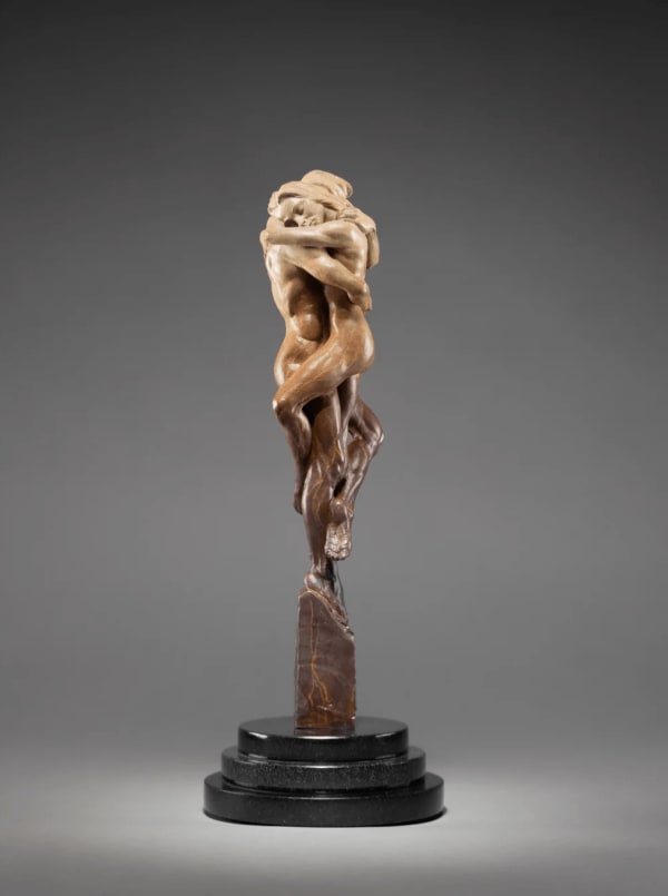 Richard MacDonald Origins, Atelier, 2022 Bronze 7 x 7 x 19"