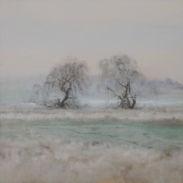 Angela Malone, Two Willows in June, 2023