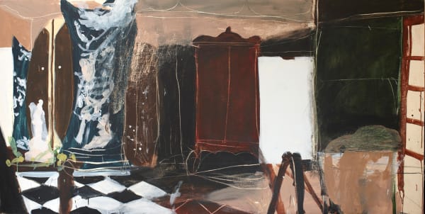 Peter Godwin, Large Studio Study with Canvas, 2011