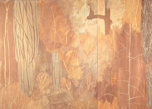 Ana Pollak, Family Tree (diptych), 2025