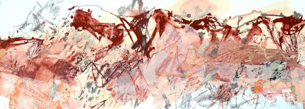 Pamela Honeyfield, A Scribbled Landscape ll, 2024