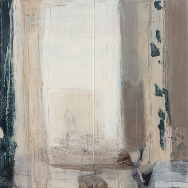 Peter Godwin, Studio Interior with Sepik Mask, 2025