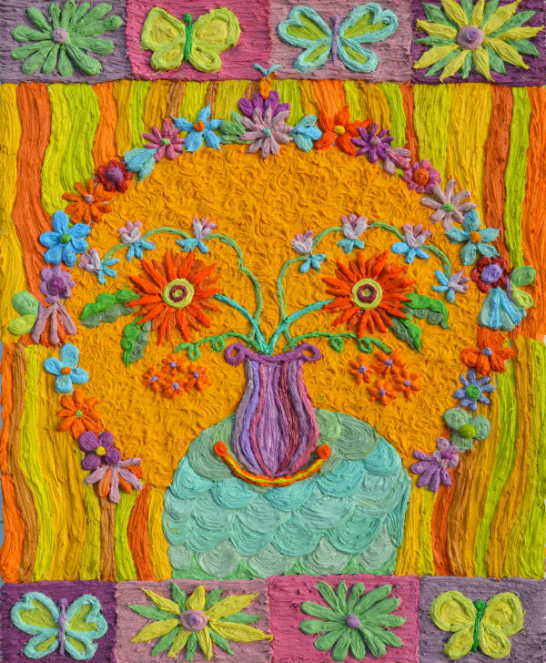 Espejo floral de agosto, 2025 Laura López Balza