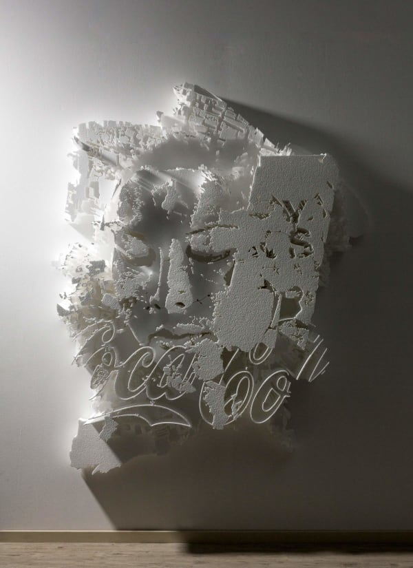 Vhils, Highlight Series #20, 2019