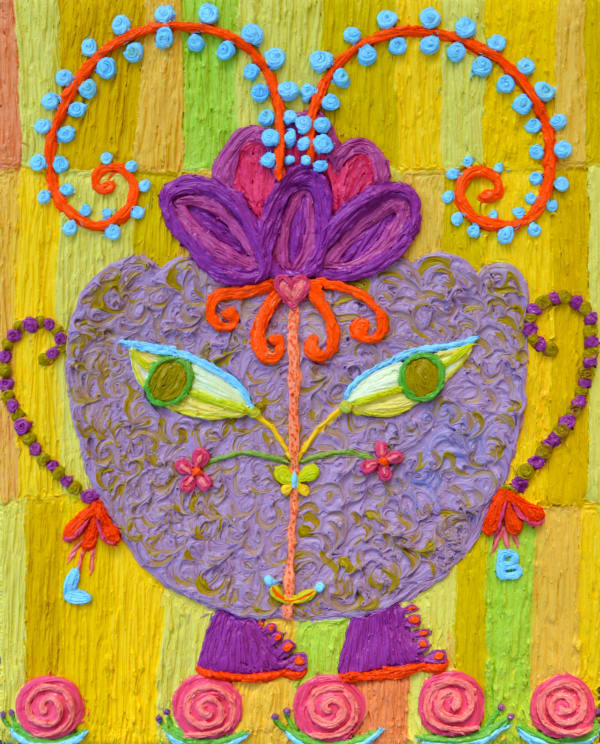 Espejo floral febrero, 2025 Laura López Balza