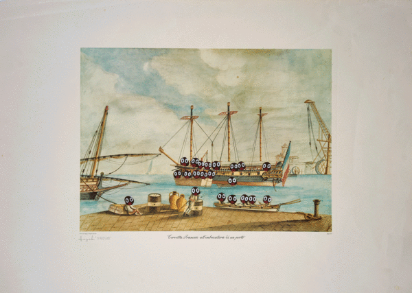 Boris Hoppek, Bimbo old boat, 2017