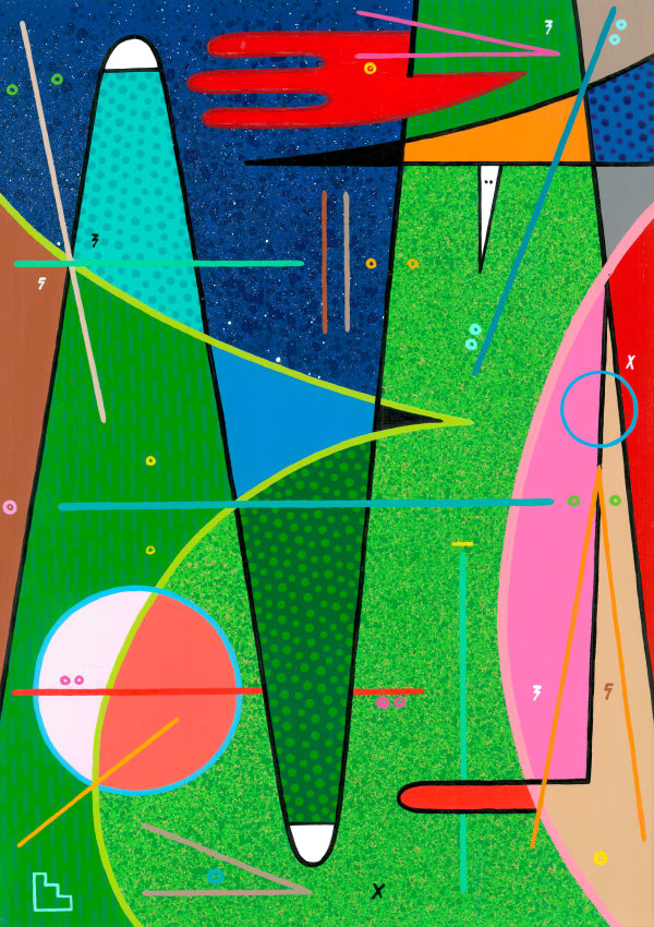 Sixe Paredes, Paisaje Zoomorfo 9, 2021