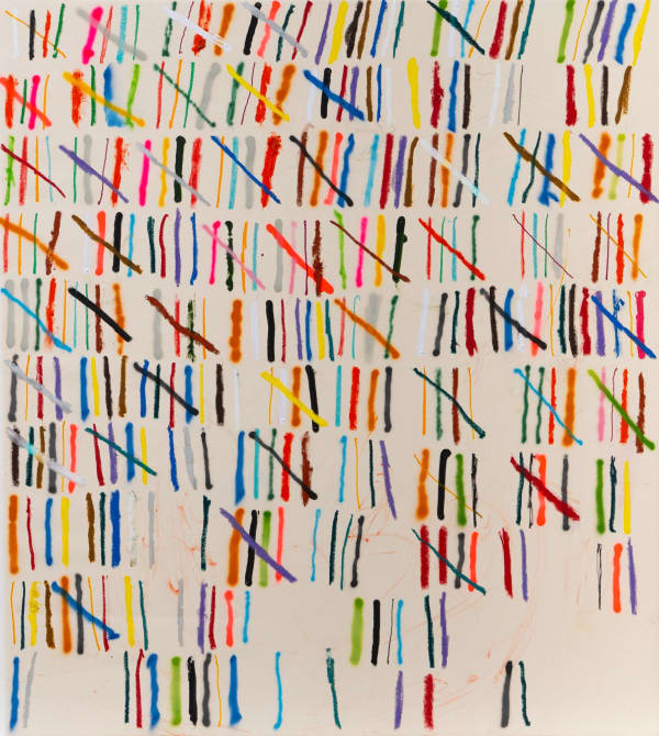 Mike Swaney, How many paintings in a roll of canvas 5, 2023