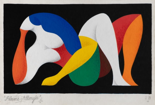 Femme Allongée, 2020 Remed