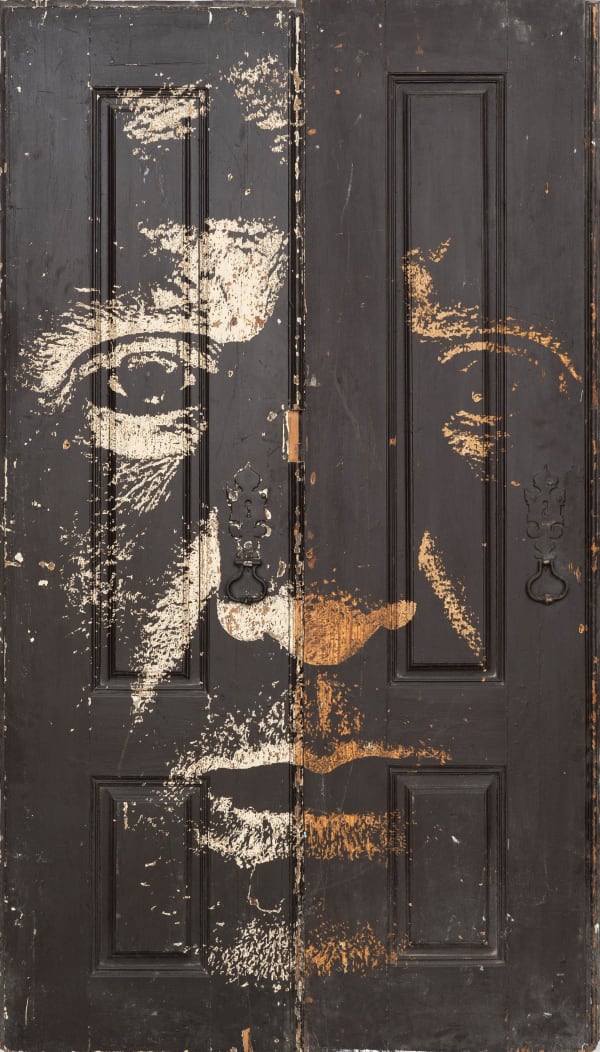 Vhils, Chasm Series #22, 2022