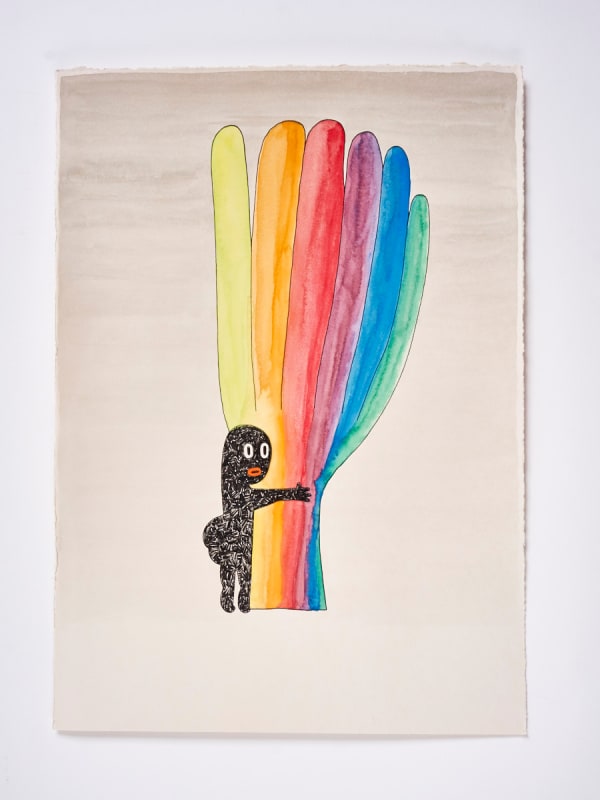 Boris Hoppek, Bimbo rainbow, 2017