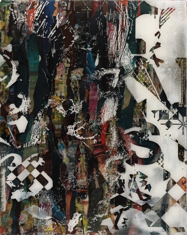 Vhils, Encased Series #02, 2023