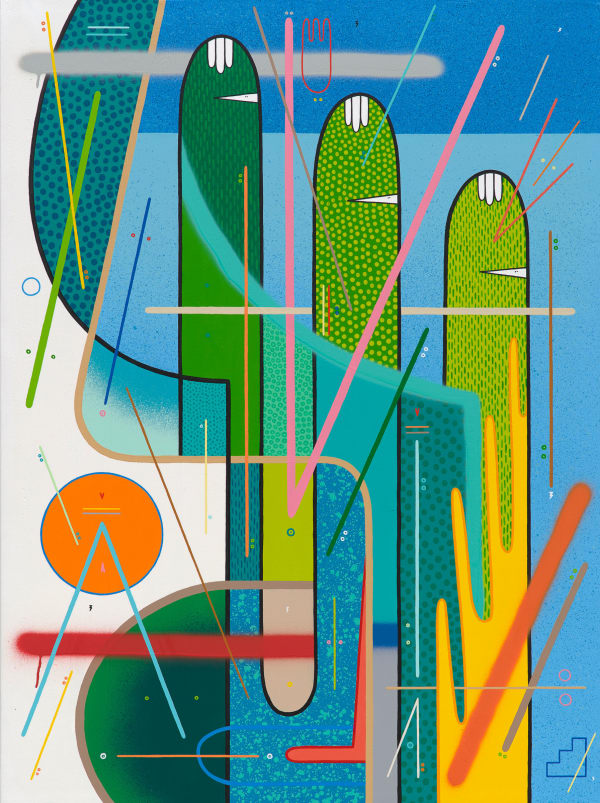 Sixe Paredes, Paisaje zoomorfo 1, 2021