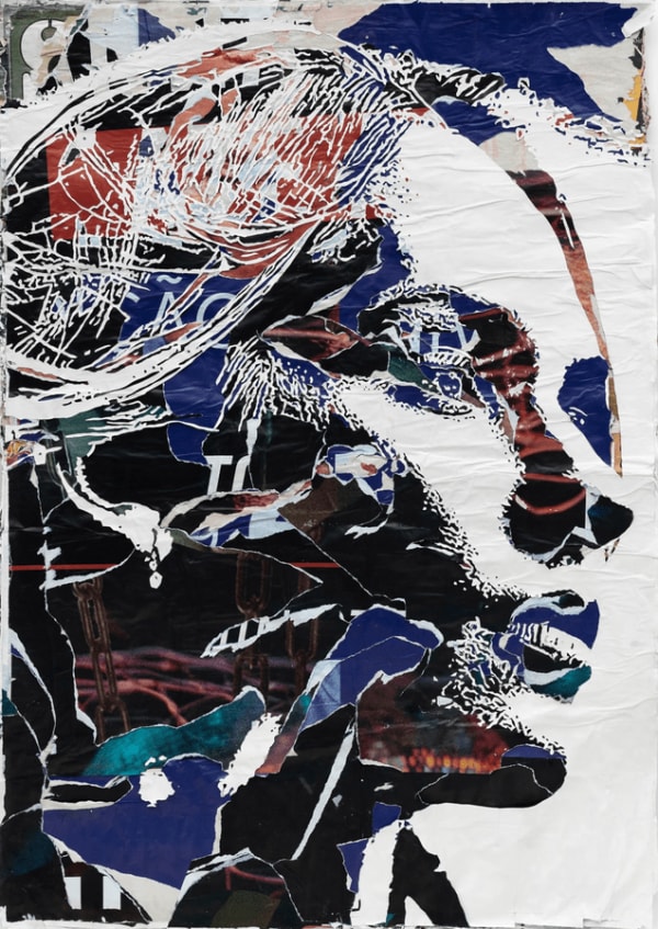 Vhils, Fadeout Series #02, 2025