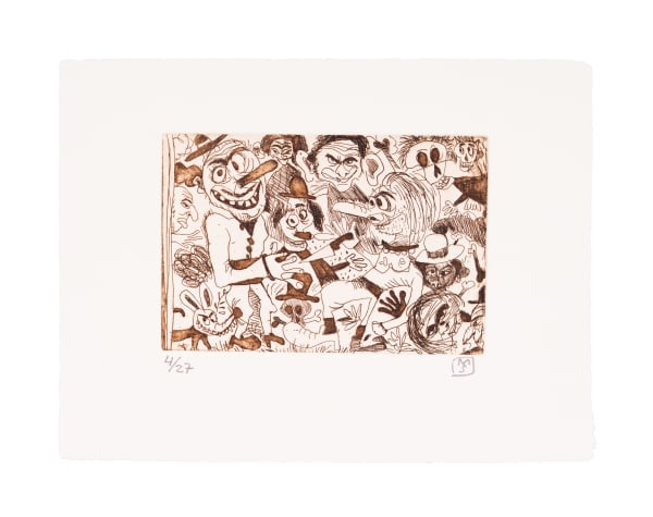 Matías Sánchez, Matías Sánchez. Suite of etchings , 2022