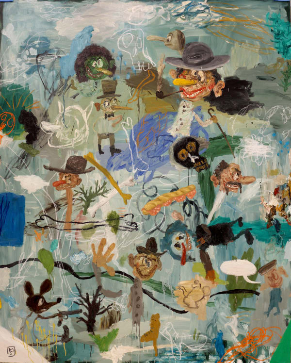 Matías Sánchez, Castigados (Mortadela Siciliana) , 2014