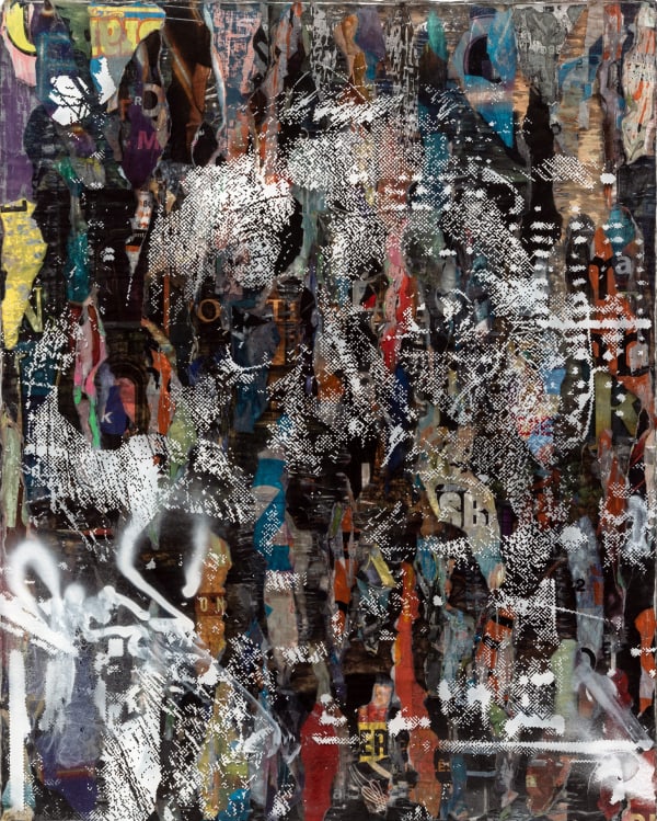 Vhils, Atomizer Series #25, 2022