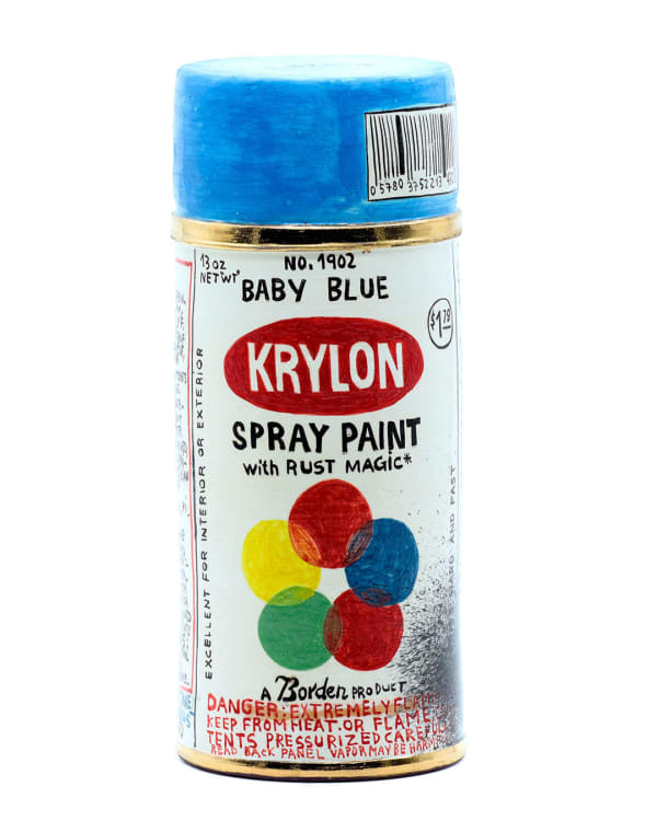 Rorro Berjano, Krylon/ Baby Blue E/Luxe, 2021