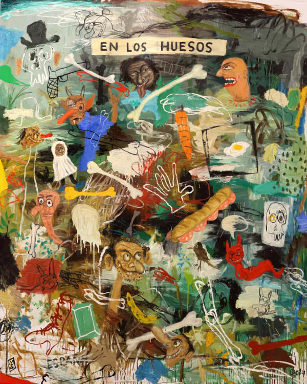 Matías Sánchez, En los huesos, 2014