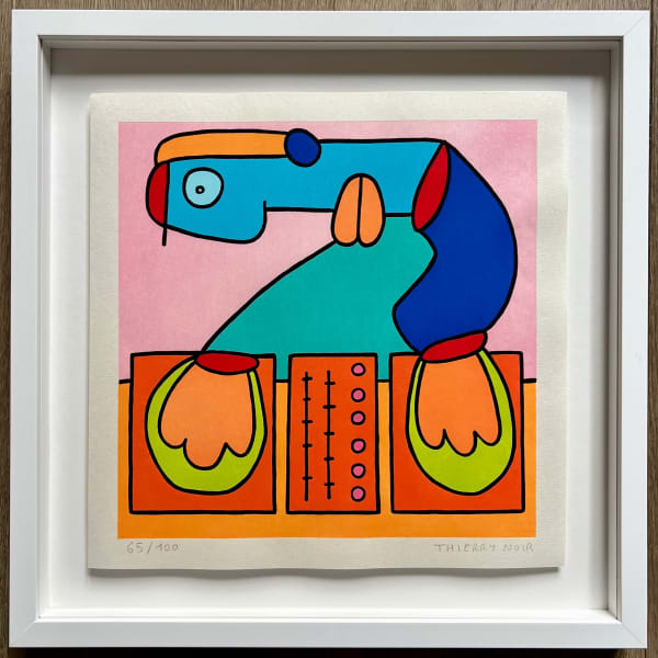 Thierry Noir, The energy of the dance floor comes straight back to my ears, 2025
